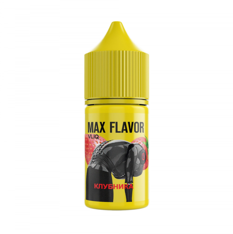 (М) Жидкость VLIQ Max Flavor Salt - Клубника 10 мл (18 мг)