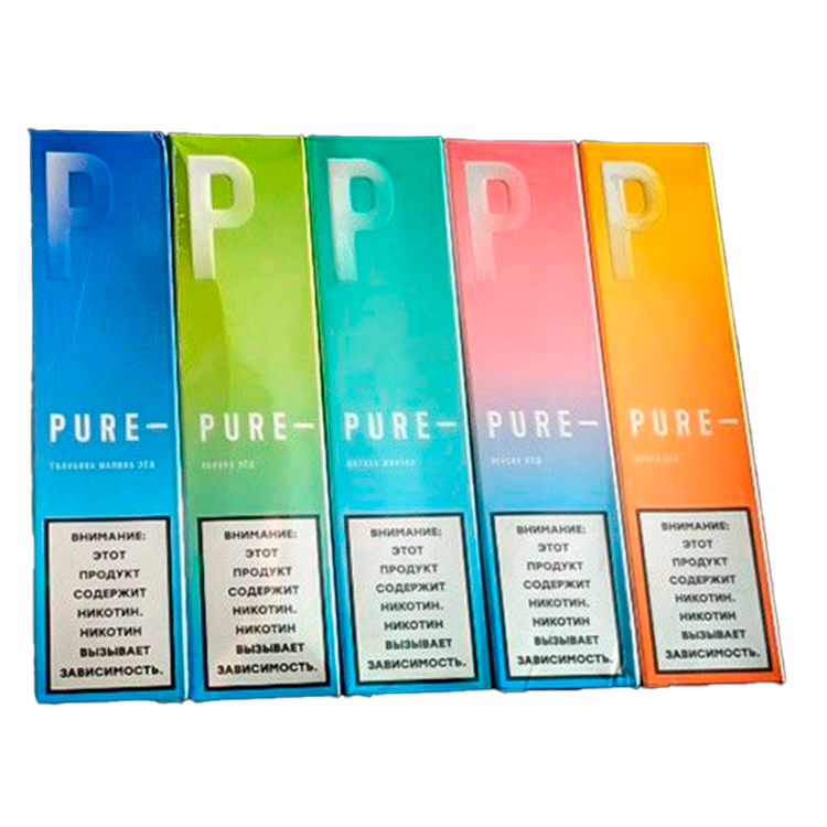 Одноразовая электронная сигарета Pure 4000 - Голубика малина
