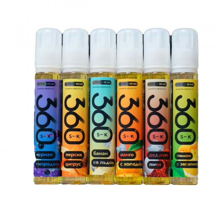 (М) Жидкость Smoke Kitchen 360 Plus - Манго с холодком 10 мл (20 мг)