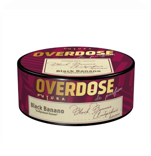 Табак Overdose - Black Banano (Амбровый банан) 25 гр